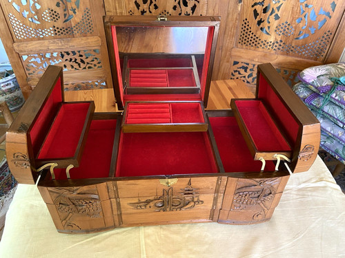 Portagioie legno con - in,