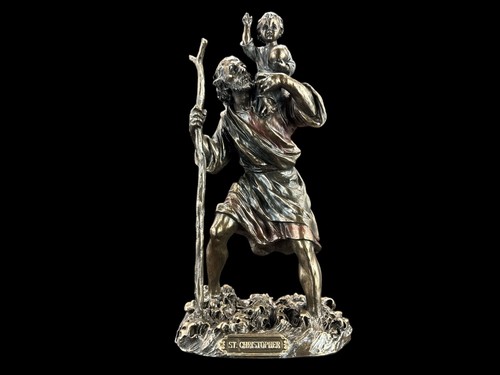 Scultura san cristoforo - scultura,
