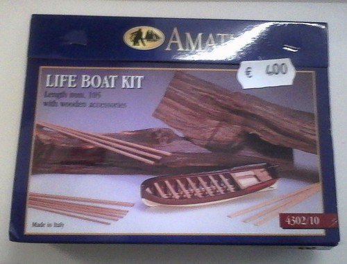 Amati kit scialuppa metallo - kit, in
