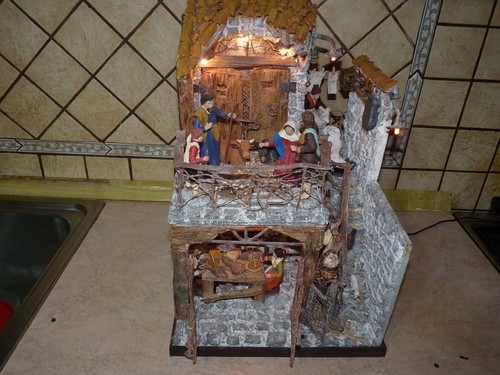 Presepe artigianale pastori - artigianale,