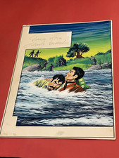 Albi di Capitan Miki tavola copertina originale n.191 ottimo stato