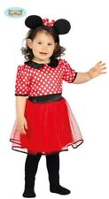 COSTUME CARNEVALE BABY TOPOLINA VESTITO NEONATA BAMBINA , MINNIE MOUSE