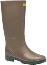 STIVALE IN GOMMA GINOCCHIO In gomma nitrilica colore marrone. N.45