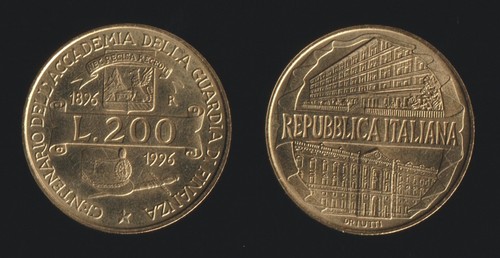 200 lire 1996 guardia - lire,