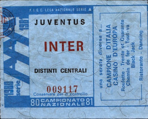 Biglietto juventus inter - biglietto, juventus-inter
