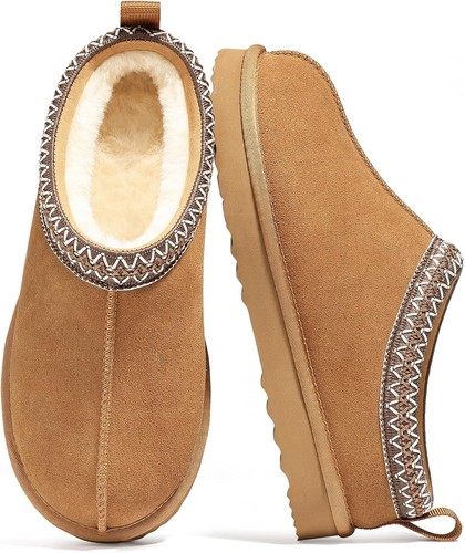 Pantofole fuzzy vera pelle - fuzzy,