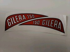 Coppia Adesivi Moto Gilera 150