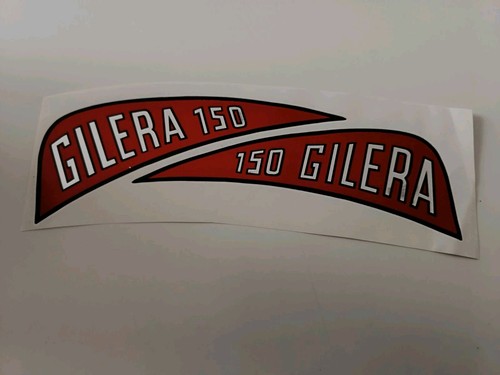 Coppia adesivi moto gilera - coppia,