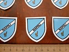 10 Adesivi Napoli Calcio Anni 70/80 originali vero vintage. No sciarpa ultras