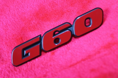 Corrado g60 emblem - corrado, anteriore