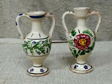 D'EPOCA N. 2 PICCOLE ANFORE IN CERAMICA PUGLIESE  