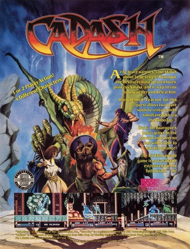 Poster cadash turbografx - cadash, 16