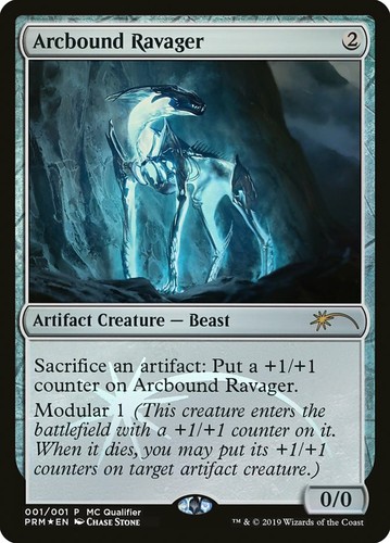 Mtg arcbound ravager - arcbound, foil