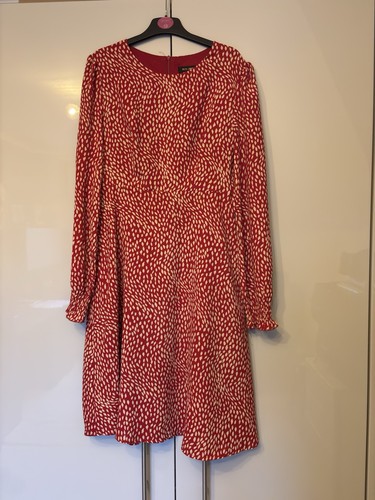 Abito rosso qed - london, taglia