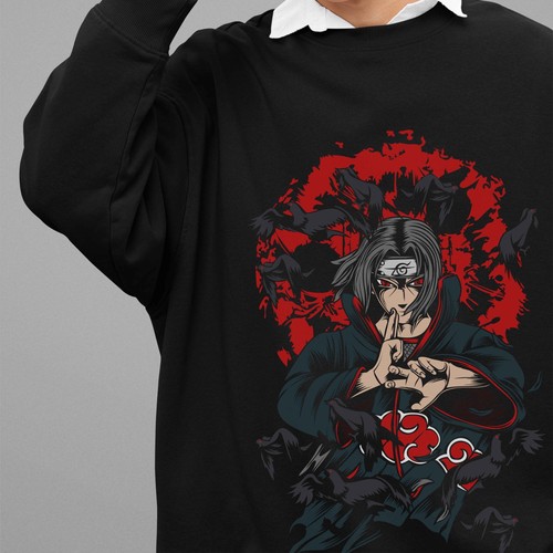 Felpa naruto anime itachi - felpa,