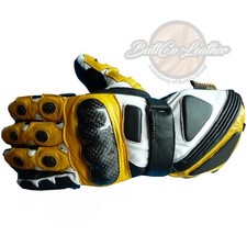 Guanti Da Moto In Pelle Di