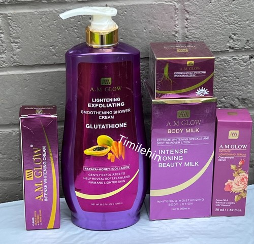 Glow lotion set - am,