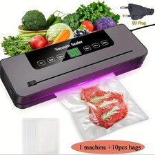 macchina sottovuoto per alimenti professionale，Sigillatrice  6 in1 con 10 Sacche