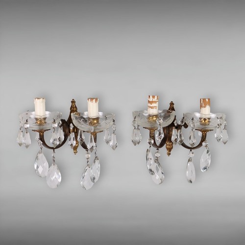 Coppia applique antiche in - di,