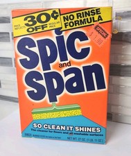 Vintage Spic And Span Box