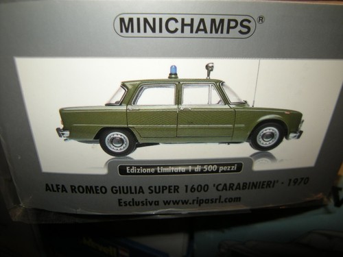 Minichamps alfa romeo - 1:18,