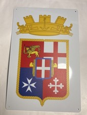 Targa Metallo-STEMMA REGIA