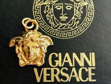 Ciondolo Versace 100% autentico firma e sacchetto antipolvere