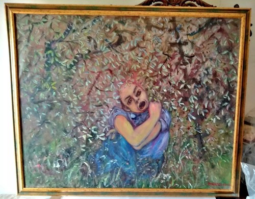 Dipinto tela olio - tela,