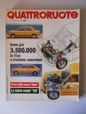 QUATTRORUOTE 232 1975 Nuvolari Leyland Innocenti Mini 90 Fiat 128 Coupè [Q5]