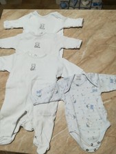 STOCK SET TUTINE NEONATO 1 MESE + 1 BODY - MANICA LUNGA - PER VALIGIA PARTO 