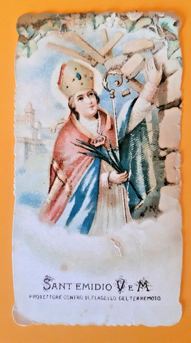 Santino holy card sant - santino,