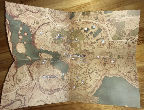 Zelda breath the - the, map