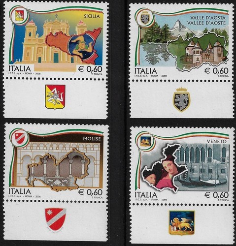 2008 italia repubblica regioni - italia,