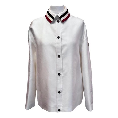 Camicia moncler bianca seta - moncler,