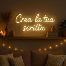 Scritta led personalizzata - scritta,