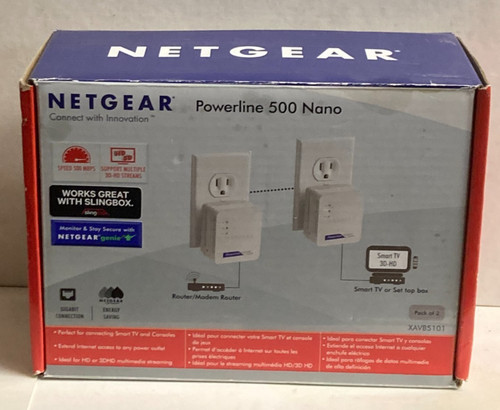 Netgear powerline 500 nano - netgear,