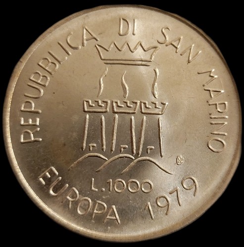 100 lire san marino 1979 - san,