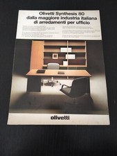 1977 OLIVETTI SYNTHESIS 80 UFFICIO PUB VINTAGE AD