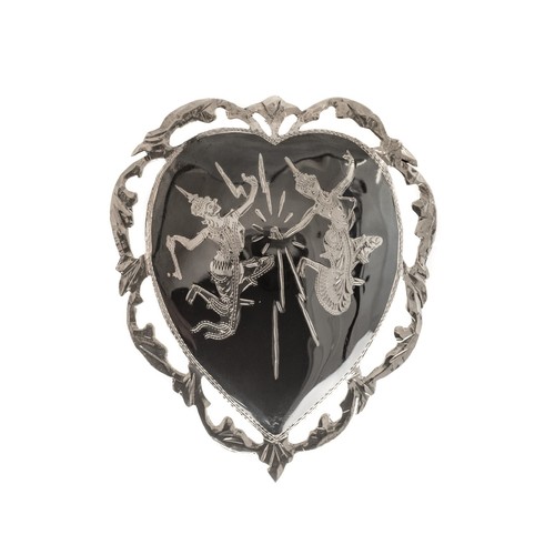 Spilla vintage argento - spilla,