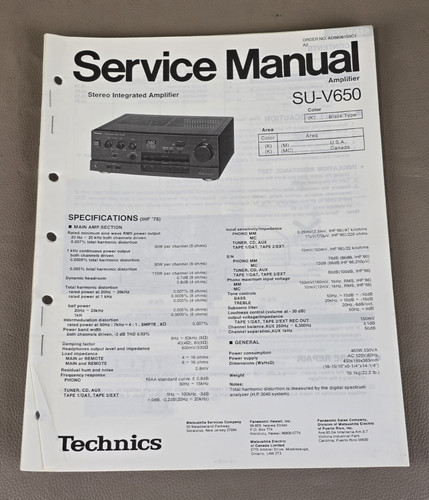 Technics amplificatore - technics,