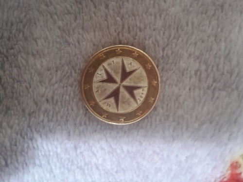 Moneta rara euro con - rara,