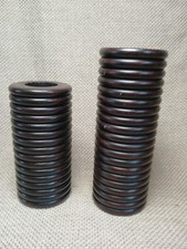 PAIR OF PIER DARK HARD WOOD