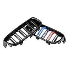 Glossy black front kidney - front,