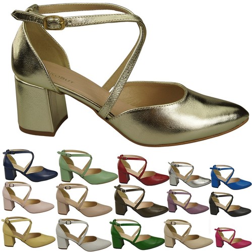 Sandali donna tacco robusto - , in