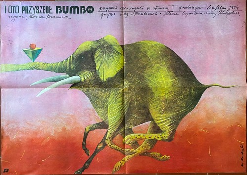 Affiche polonaise bumbo - affiche,