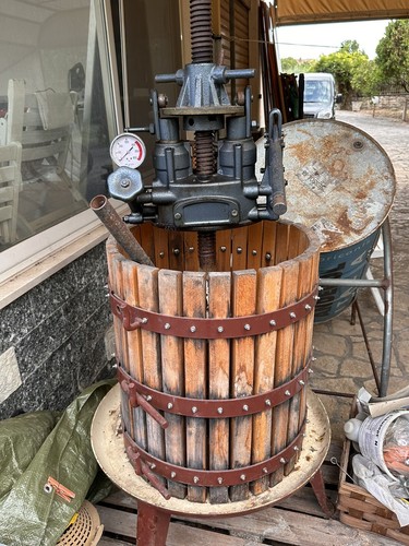 Torchio per uva usato - per,