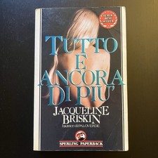 Libro TUTTO E ANCORA DI PIÙ Jacqueline Briskin 1988 Sperling romanzo