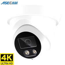 Telecamera IP Esterna POE Onvif Grandangolo 2.8Mm 4K 8MP visione notturna audio