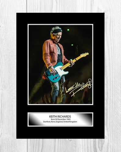 Keith richards signed - 2,
