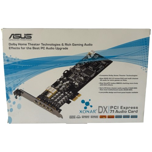 Asus xonar pci express 1 - xonar,